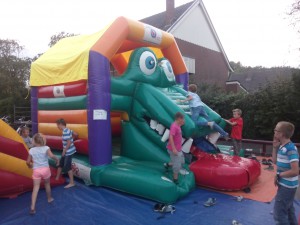 Springkussen gemeente bbq